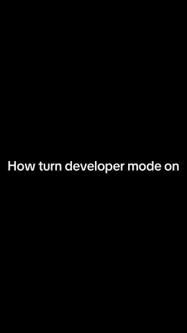 How to turn developer mode on#fypシ #viral #gt #gorillatagvr 