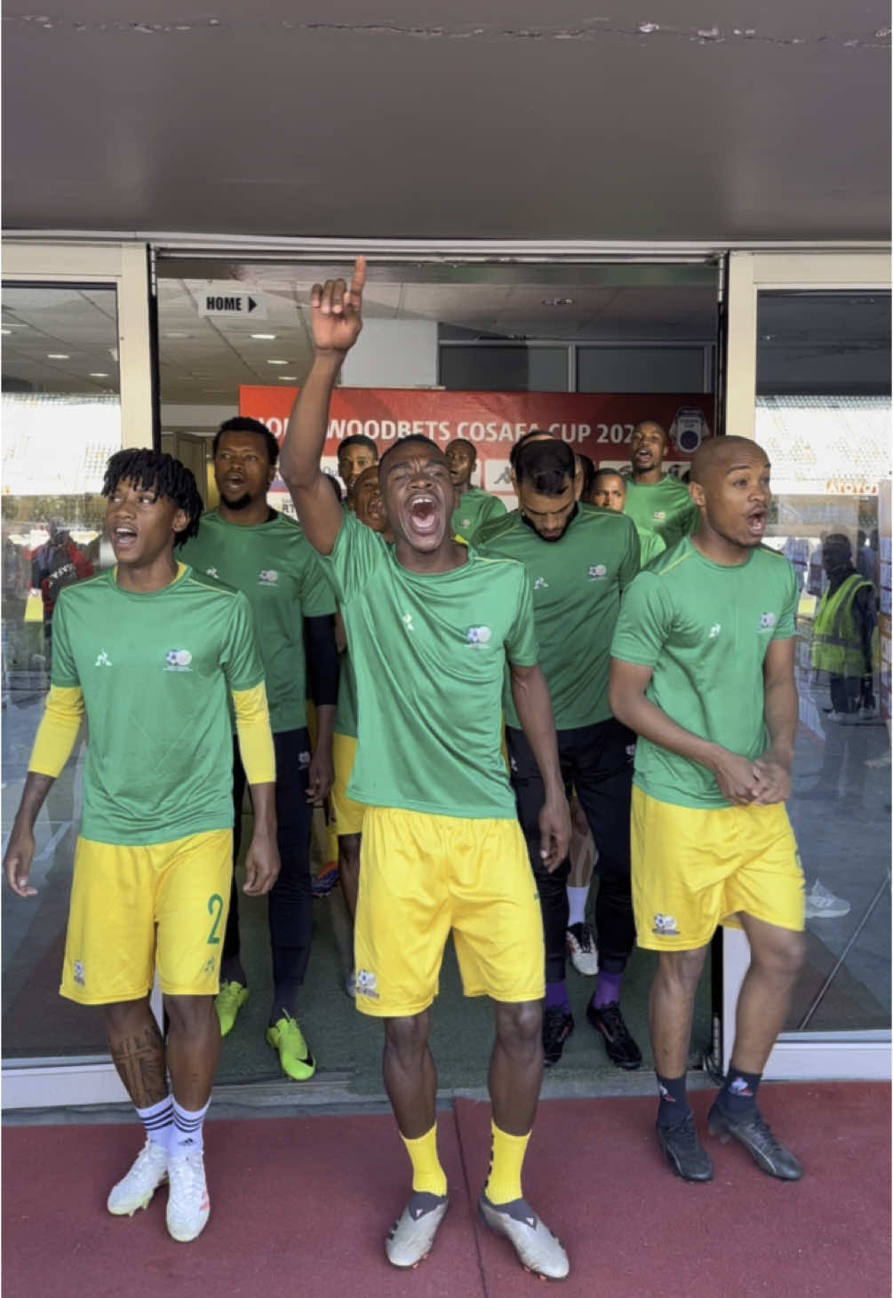 Gwijo always on lock 🔒 from South Africa 🇿🇦 ahead of warm up 🗣️ #CosafaCup2025 #SportsOnTikTok #AfricanFootball #Football #BafanaBafana #SouthAfrica #Hollywoodbets 