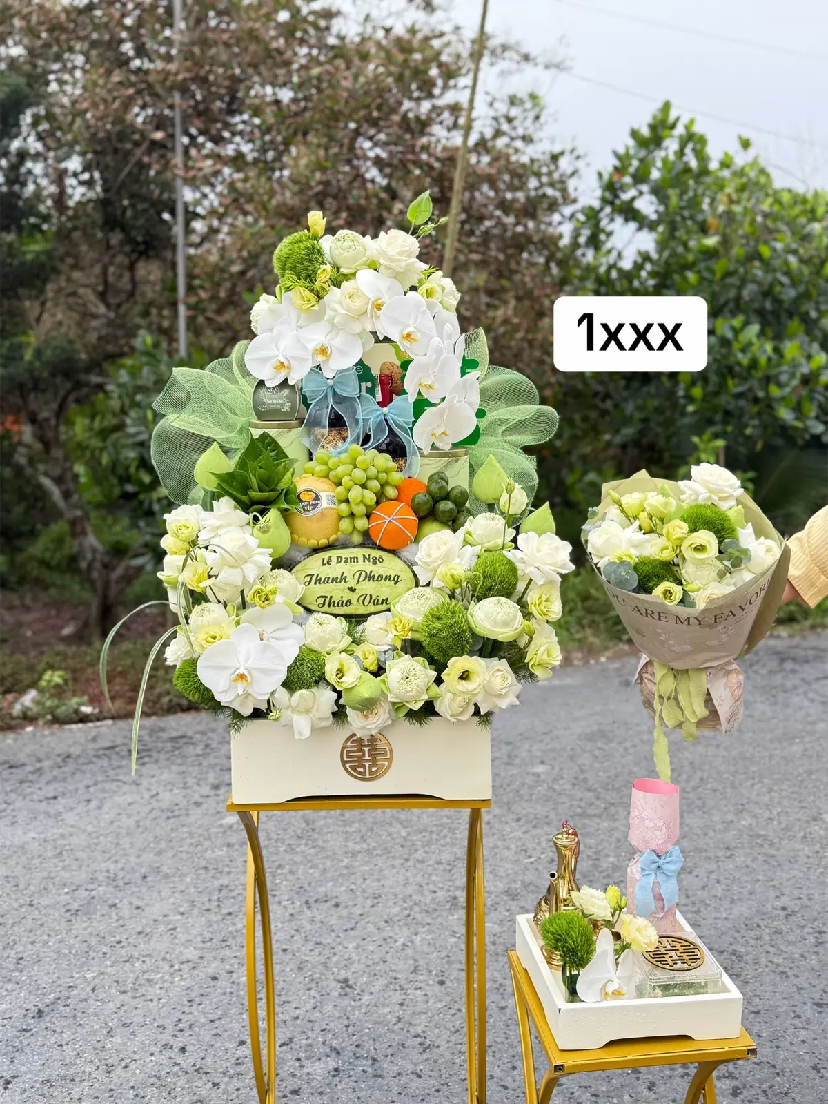 Mâm dạm ngõ tông xanh lá nhà em 🥰#mamdamngo #xuhuong 