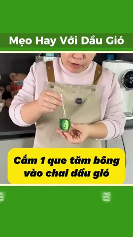 Mẹo hay với dầu gió  #giadung #giadungthongminh #giadungtienich #fyp #viral