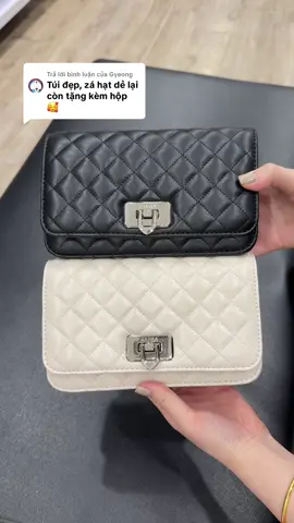 Trả lời @Gyeong Nhỏ gọn tiện lợi lắm luôn ớ 🎀 #tiktok #tuixinh #hapasvn #tuixachnu #tuideocheo 