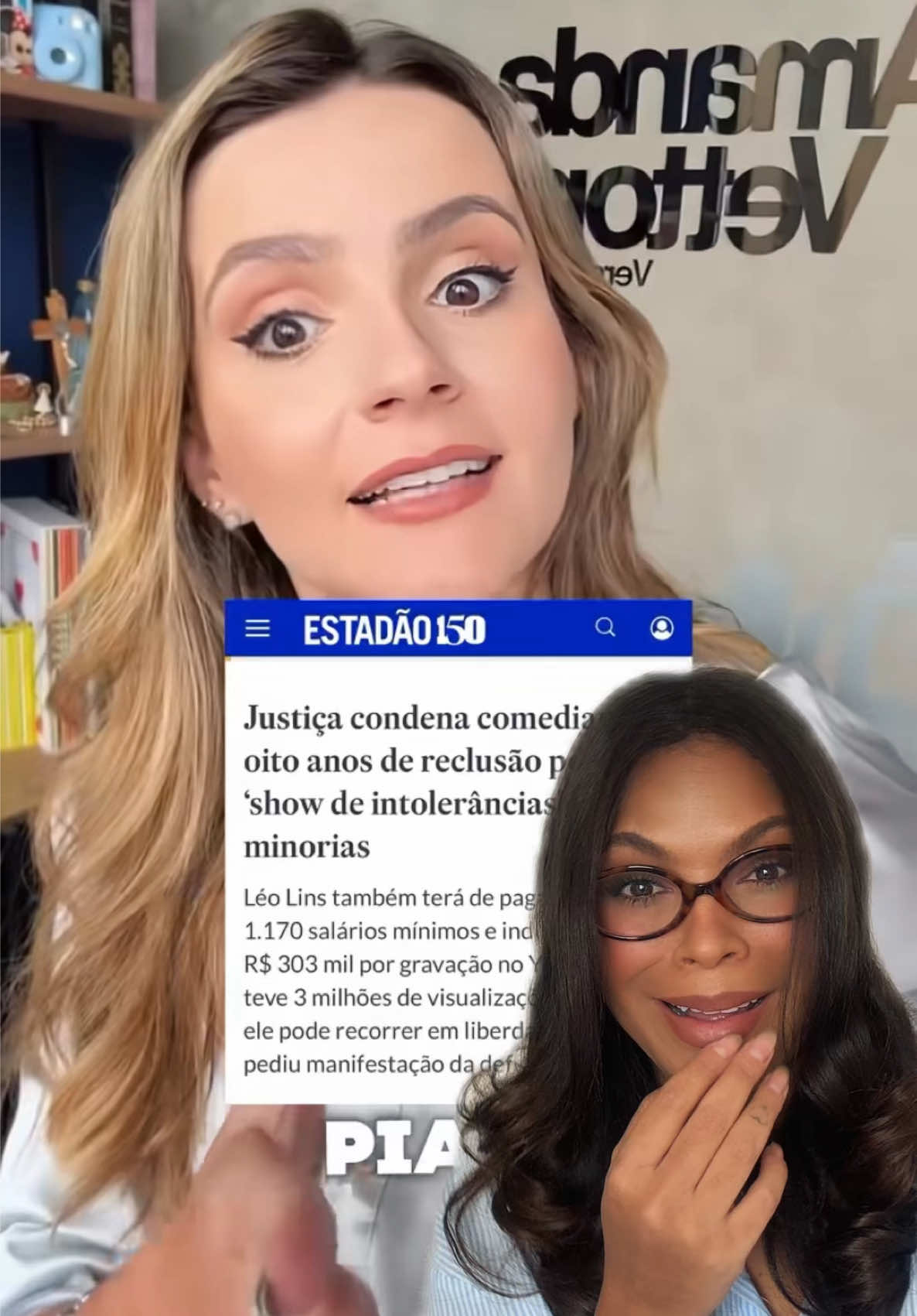 A CONDENAÇÃO DE LÉO LINS #foryou #foryoupage #NinhoDePrêmios #leolins 