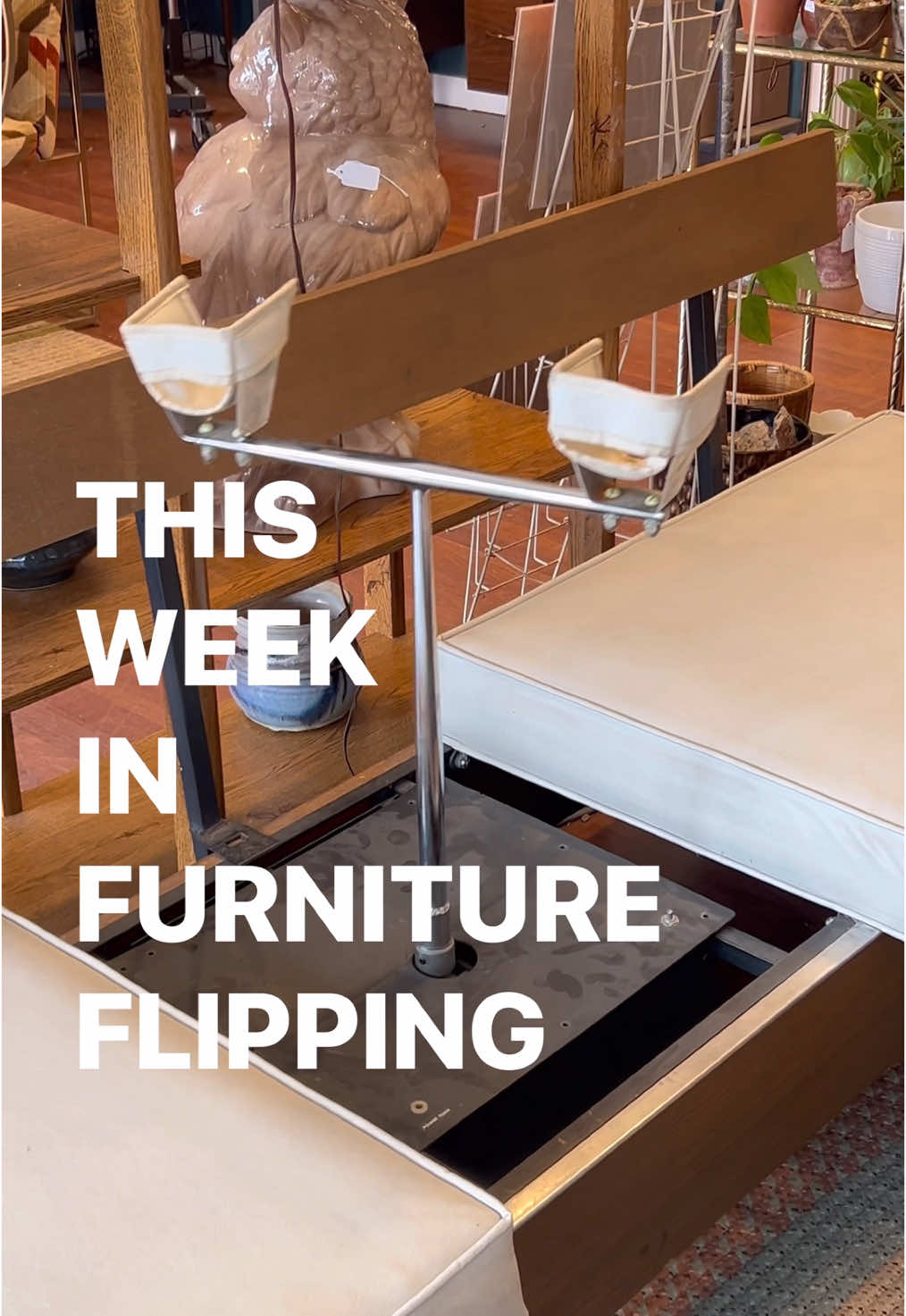 This week in furniture flipping. Let me take your knoggin joggin! 
