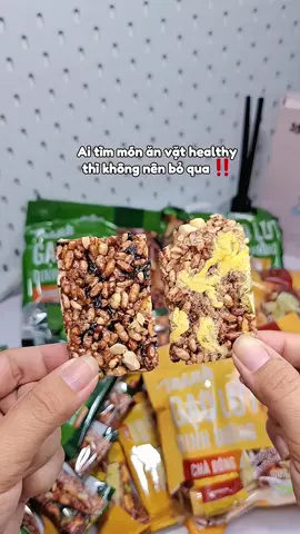 Thanh gạo lứt dinh dưỡng ✨️👍 #nutbrew #thanhgaolut #thanhgaolutchabong #thanhgaolutmixhat #thanhgaolutdinhduong #anvat #muataitiktok #review #xuhuong #fyp 