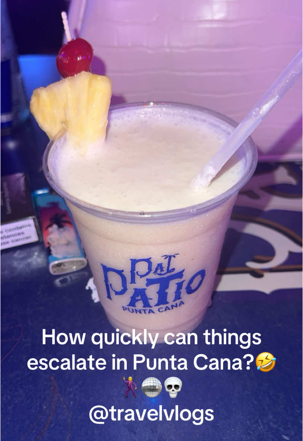 How 1 drink ends up in the DR🤪👯‍♀️🌴 #fyp #holiday #riuhotels #riuparty #puntacana  @RIU Hotels & Resorts 