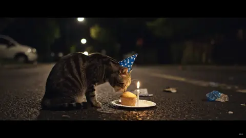 HBD to me🥺 #ai #cat #fyp #foryoupage #xyzbca 