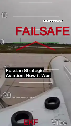 Russian Strategic Airfield in Flames #aircraft #tu95 #a50 