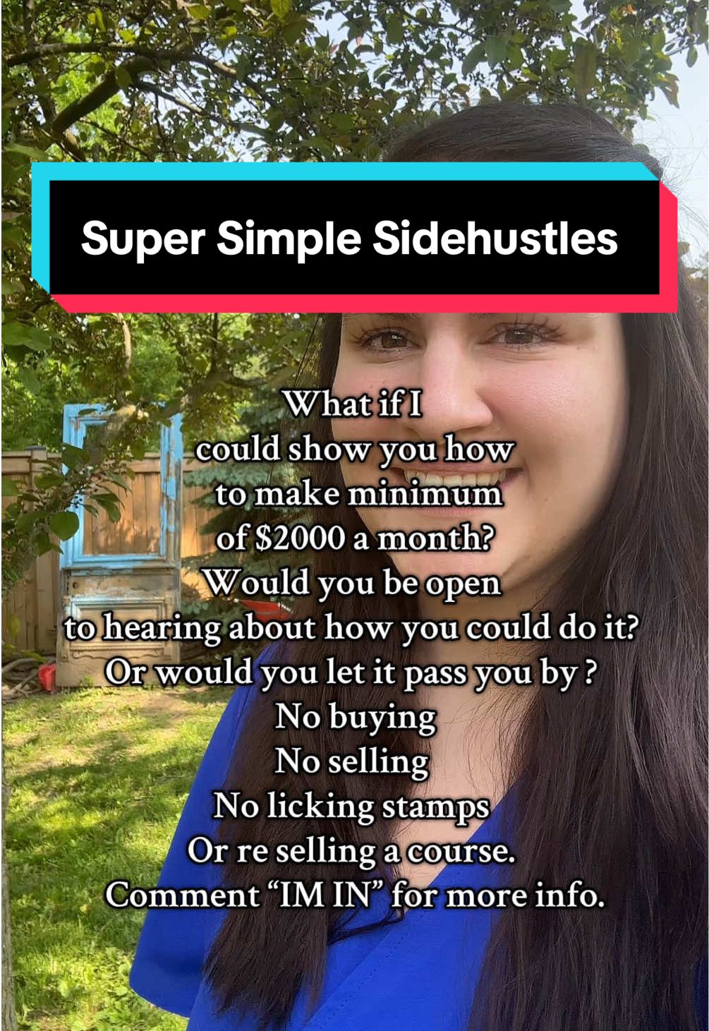 A sidehustle that really is that simple! Let me show you how. Drop the words “IM IN” for more info! #sidehustle , #membership, #simplesidehustles, #momsofcanada , #makethisviral  