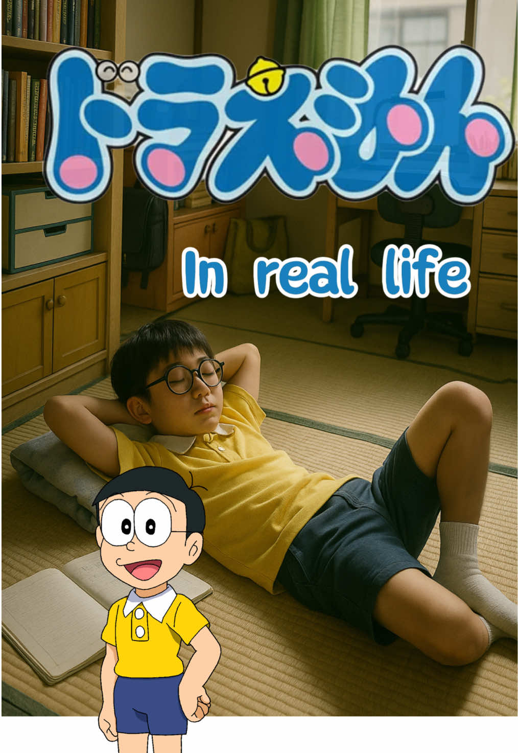 Doraemon in real life? #ドラえもん #doraemon #nobita #anime #ai 