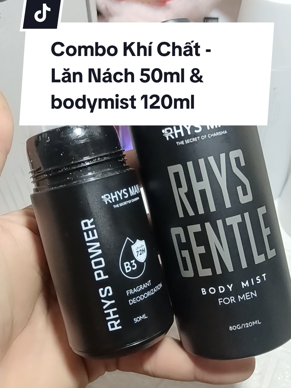 Combo Khí Chất - Lăn Nách 50ml & bodymist Nam 120ml RHYSMAN #LANNACH #LANKHUMUI#bodymist #xittoanthan #RHYSMAN #giadungtienich #tiembenhu #fyp#foryou#xuhuong #sale#FREESHIP 