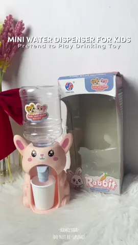 Ewan ko nalang kung umayaw pa yung anak mo sa tubig 'pag binilhan mo siya nito 😍💯 #toywaterdispenser #waterdispenser #miniwaterdispenser #drinkingtoy #toyforkids #kamilyaah 