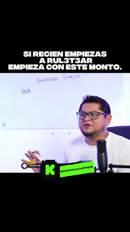 SI RECIEN EMPIEZAS A RULT3T3AR EMPIEZA CON ESTE MONTO #EducaciónFinanciera #FinanzasPersonales #INFOCORP #tarjetasdecredito #enzogiampier #economista #financiamiento