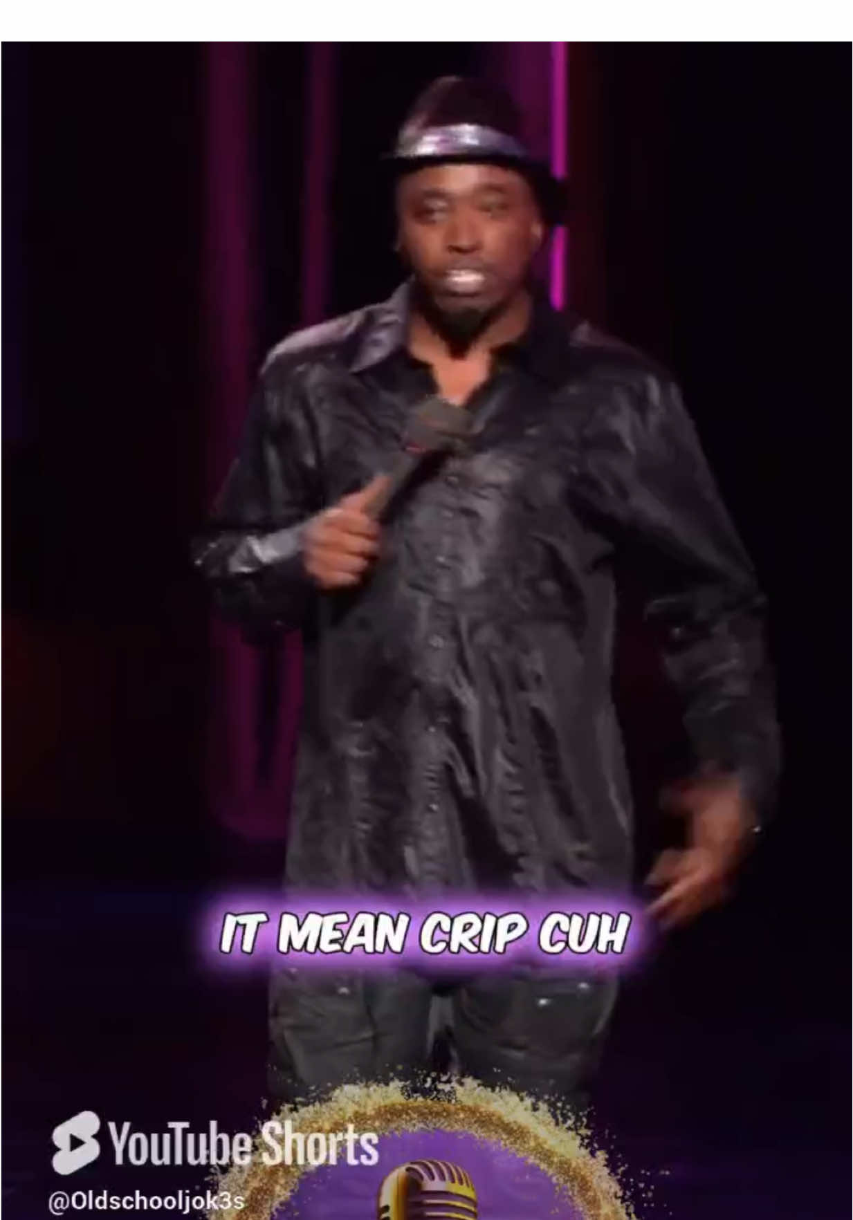 It mean CRIP CUHH #eddiegriffin #oldschooljok3s #comdey #laugh #fypシ #shorts #jokes #funny #standup #laughfactory #rasheed 