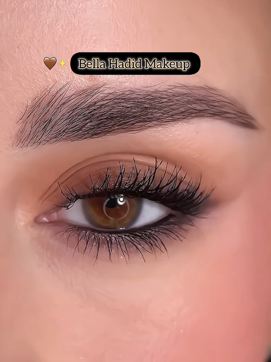 Bella Hadid Makeup Tutorial ✨🤎⭐  #bella #bellahadidstyle #eyemakeup #eyemakeuptutorial #eyemakeuplook #makeup #makeuphacks #makeuptutorialvideo #easymakeup #easymakeuptutorial #foru #fyp #fypdong #fypviralシ #fypviraltiktok🖤シ゚☆♡ #fyppp #smokeyeye #smokeymakeup 