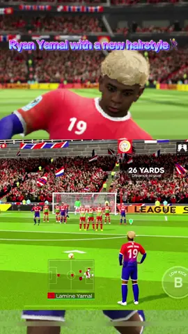 Ryan Yamal with a new hairstyle🕺#dls25 #jakson #dream_league_soccer #football #تصميم_فيديوهات🎶🎤🎬 #footballtiktok #dls #yamal #lamineyamal 