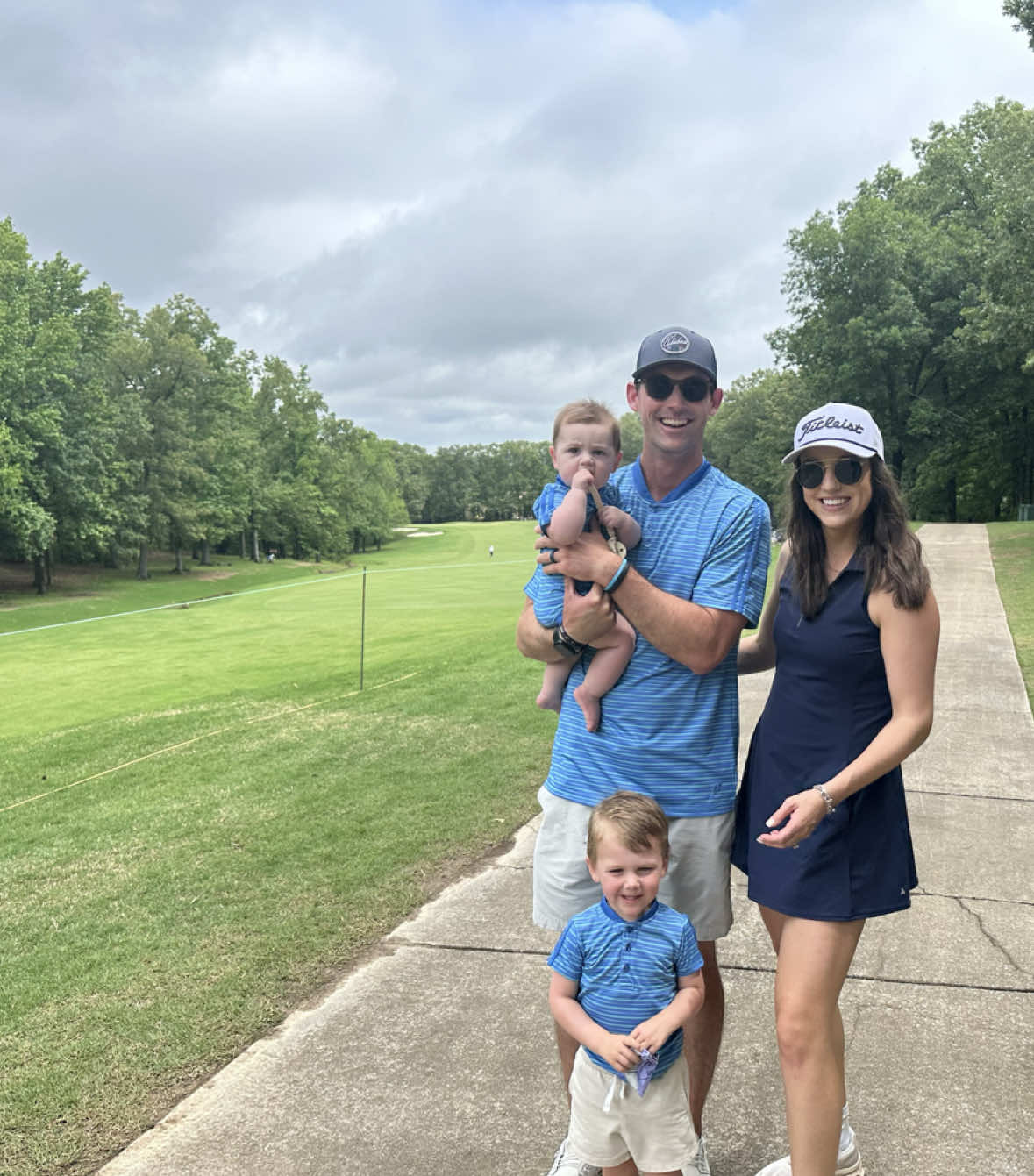 Taking on a golf event with kids @Cord & Haley Sandberg #familygolf #PGATOUR #golfkids #golffamily 