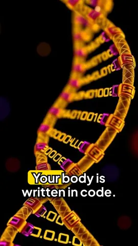 Your body is written in code by GOD. Our body is a temple. #christianity #code #DNA #science #God #bible 