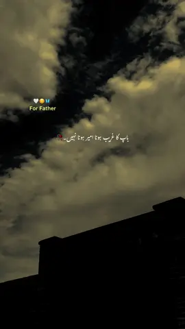 باپ کا ہونا ہی سب سے بڑی دولت ہے۔🤍🫠❤️‍🩹#fyp #1millionaudition #foryoupage #grow #account #viral #urdu #aesthetic #poetry 