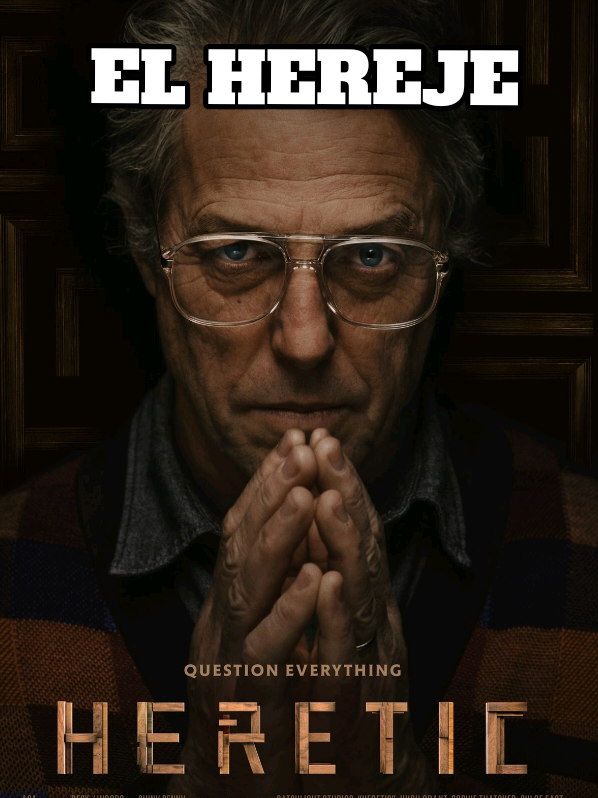 Heretic ó El hereje (2024). Realmente crees en lo que crees? Heretic es una meditación sobre temas religiosos y al control mediante el adoctrinamiento un thriller cerebral brillante, solo en #cinepafans #peliculasterror #horrormovie #Terror #thriller #peliculas 