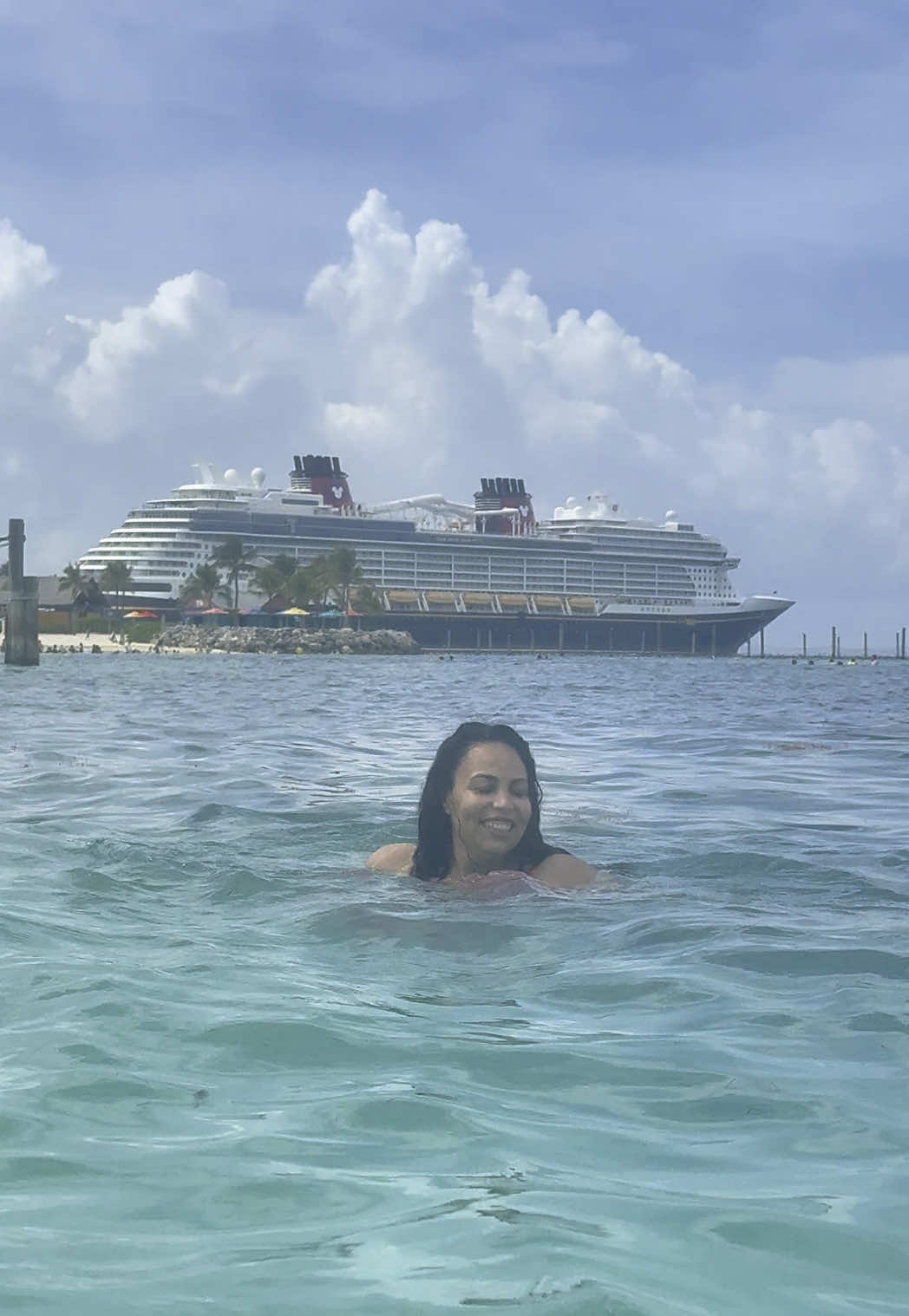 Take me back please #disneywish #disneycruise #castawaycay #bahamastiktok #bahamas 