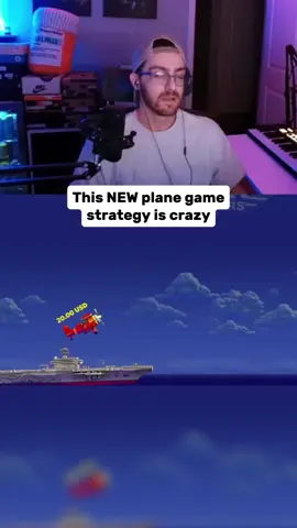 This new plane game strategy is crazy #streamer #kickstreaming 