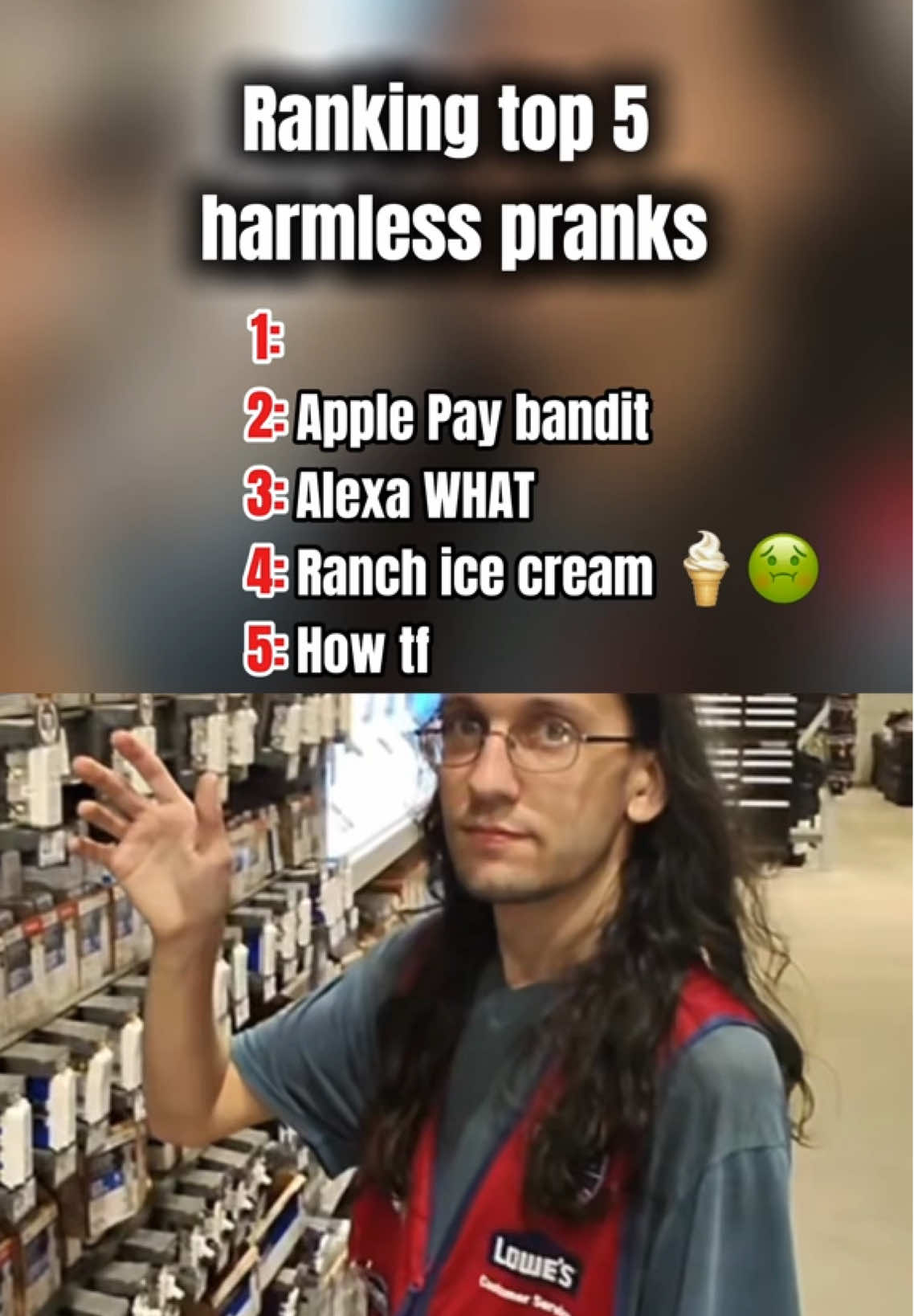 Top 5 Harmless Pranks 😂 Be Sure to Comment your Favorite one 👇🏻 #fyp #funny #viral #top5 #ranking #clips #prank 