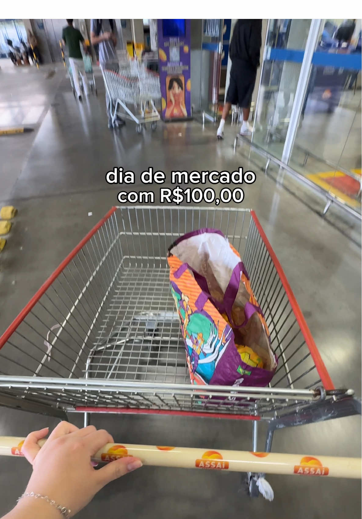 Dia de mercado pra semana 😚✨  #compras #mercado #diadecompras #supermercado 