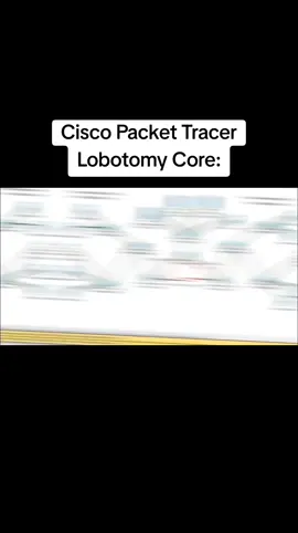I can feel the networks making my mental state worse 😅🤞🤦‍♂️#cisco #ciscopackettracer #lobotomy #schizo 