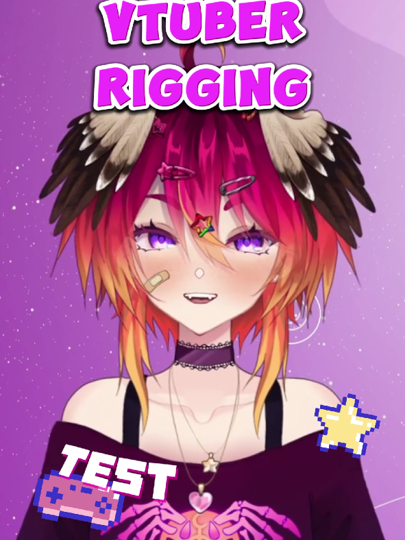 Vtuber Rigging Test! #vtuber #ruvtuber #syzume #втубер #рувтубер #витубер #рувитубер