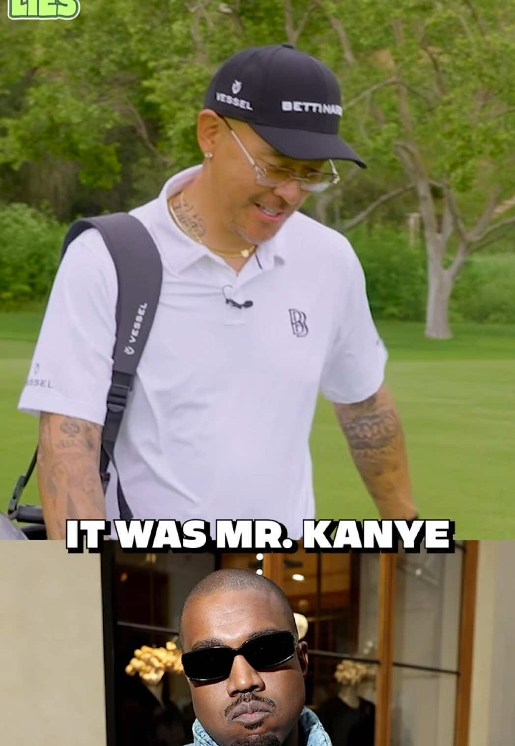 Ben Baller didn’t make the chain @BEN BALLER #nobadlies #golfpodcast #ye #kanyewest 