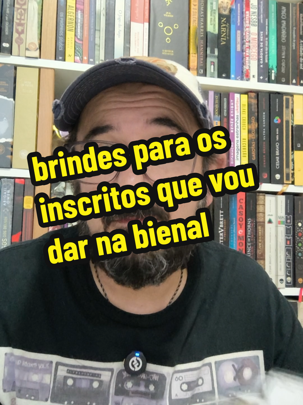 brindes na bienal do Rio #titiodoslivros #livrostiktok #bienaldolivro 