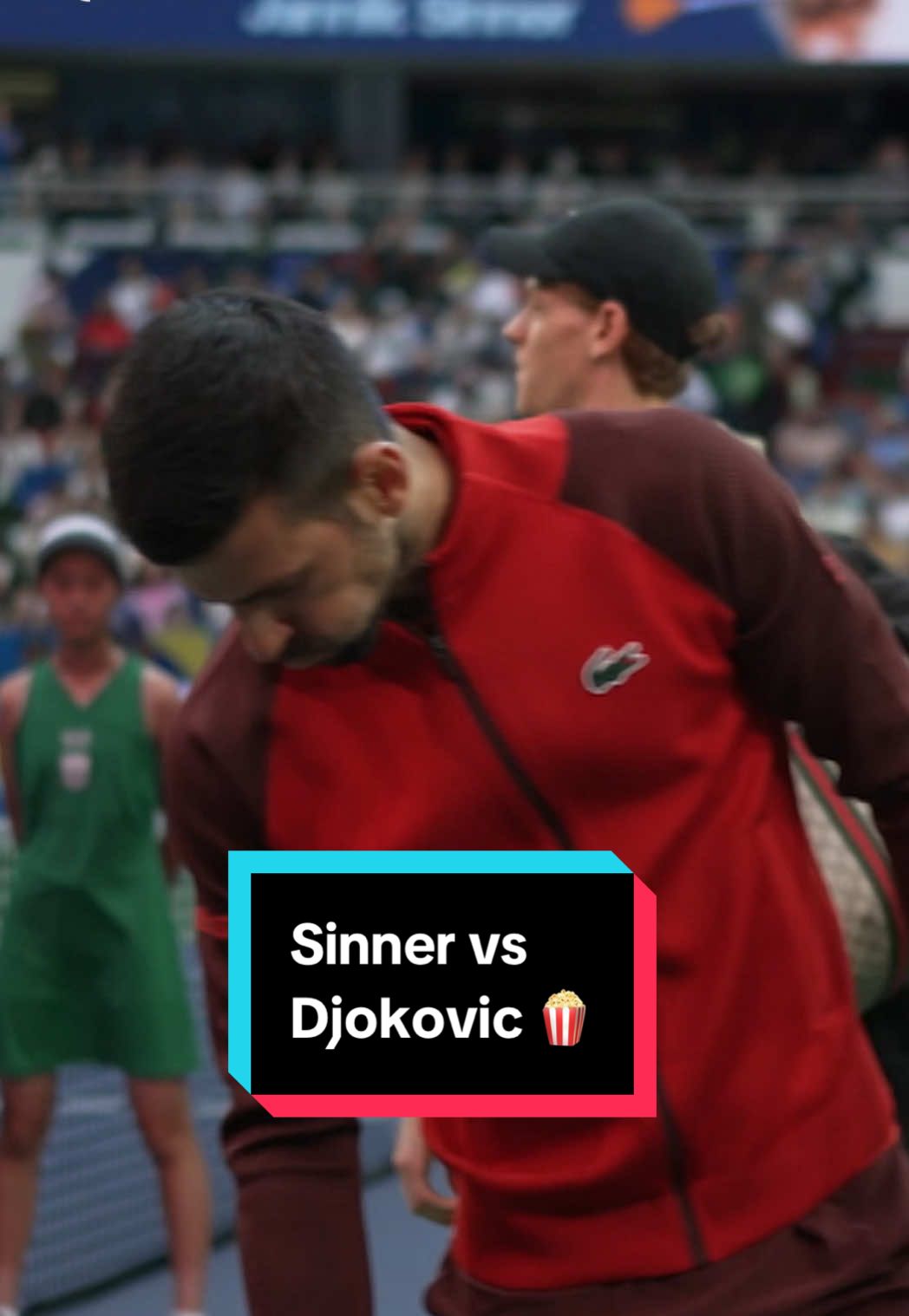 Run it back 🍿 #tennis #tennistv #atptour #sinner #djokovic 
