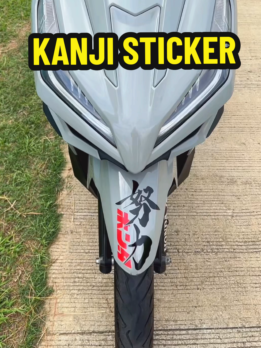 Kanji Waterproof Sticker for Motorcycle Decal Stickers Motor Decals Honda Click Mio  #motoraccessories #tiktokshop #motorparts #motorcycle #fyp #motorstickers #stickers #motolovers #vehiclestickers #stickersforcars #fypage #fypシ゚ #stickers #decals #kanji #japanese #nasdecals 