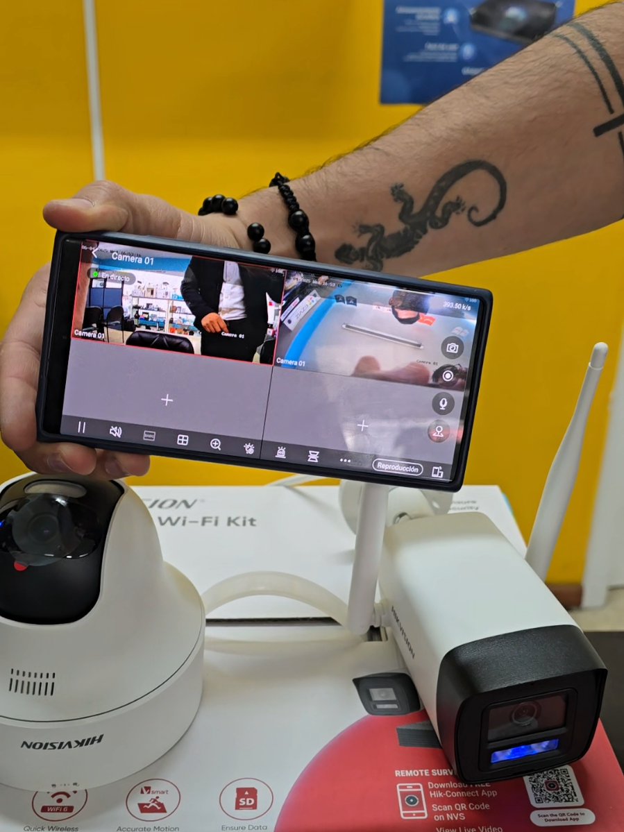 Kit NVS #WIFIHikvision EasyLink @Hikvision Ecuador 