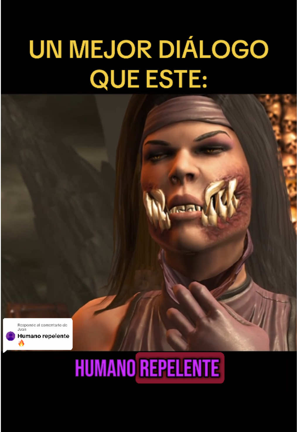 Respuesta a @Juan ¿Qué otro diálogo de mortal Kombat X les gustaría? 🎮🤔 #mortalkombat #mortalkombatx #mortalkombatxl 