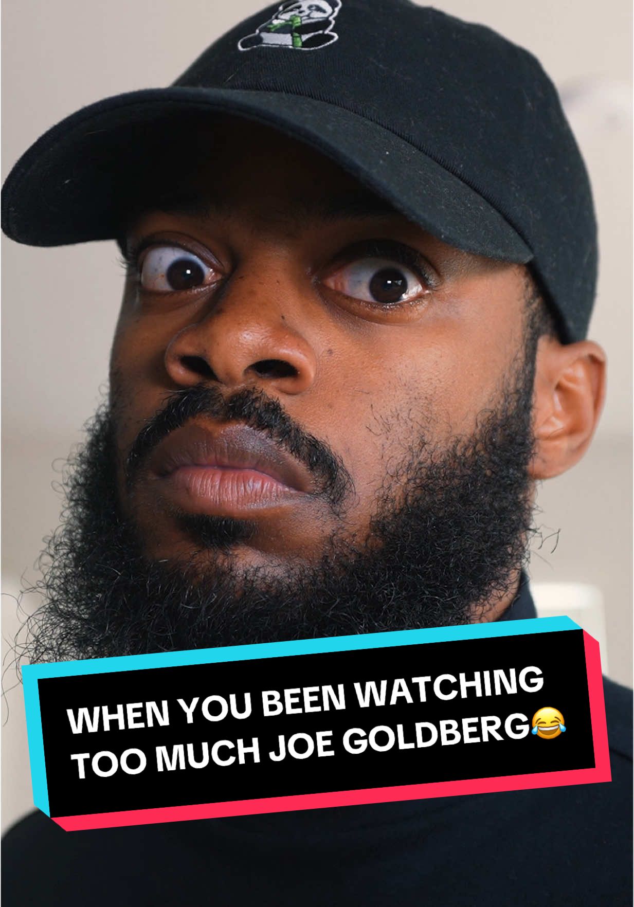 WHEN YOU BEEN WATCHING TOO MUCH JOE GOLDBERG 😂😂 As you can see @You Netflix is my favorite show 😂😂 #Comedy #funny #viral #laugh #skits #comedyskit #funniest #toofunny 