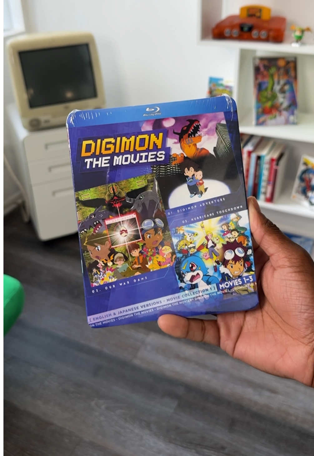 Digimon The Movies Blu-ray ! #digimon #digimonadventure 