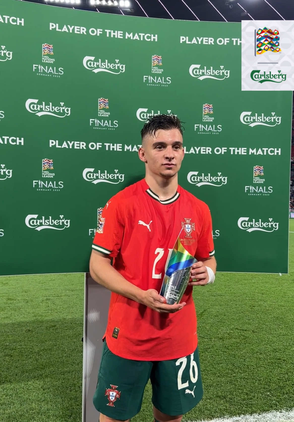 Francisco Conceição POTM 🤩 #Carlsberg #UNLPOTM 