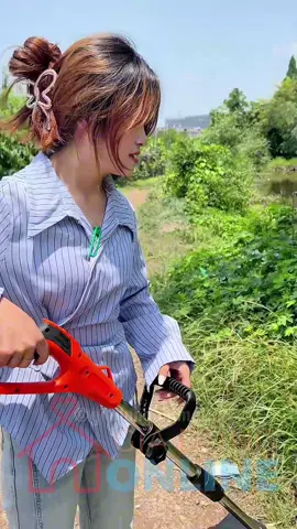 926 - Máy cắt cỏ điện dùng pin phổ thông trọng lượng nhẹ, không khói, không tiếng ồn động cơ