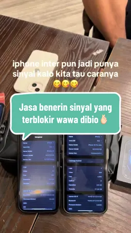 mau sebelah nya ibox pun pede aja🤪 buat yang mau benerin sinyal yang keblokir wa mimin ada dibio 🫰🏻 #jasaunblockimei #unblockimei #imeikeblokir #jasaimei #inter #ios18 #iphoneinter #iphonetricks #iphone #iphone15promax #iphone12promax #dynamicisland #fy #masukberanda #berandatiktok