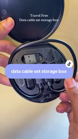 kita mo yon di na sasakit ulo mo kasi di na magulo bag mo dahil sa charger mo. ito organize na tapos pwede pa sa lahat ng phone #datacablesetstoragebox #cableset #datacableset 