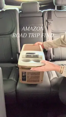 Amazon road trip find! 🚗 Love that it has both cooling & heating modes 🙌🏼 #roadtrips #roadtripessentials #amazonfinds #carmusthaves #amazoncarfinds 