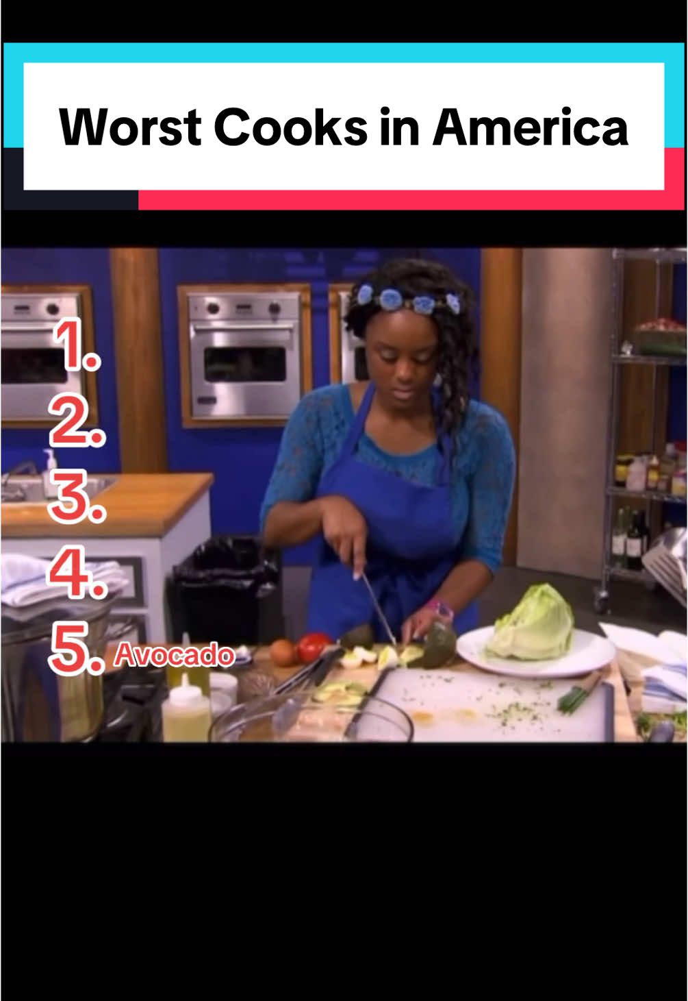 She strong af #worstcooksinamerica 