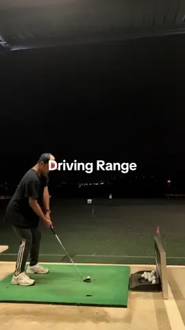 orang lain main, kau pun nak main. terlepas sebab tangan licin la kawan 😔 #golf #drivingrange #fails 