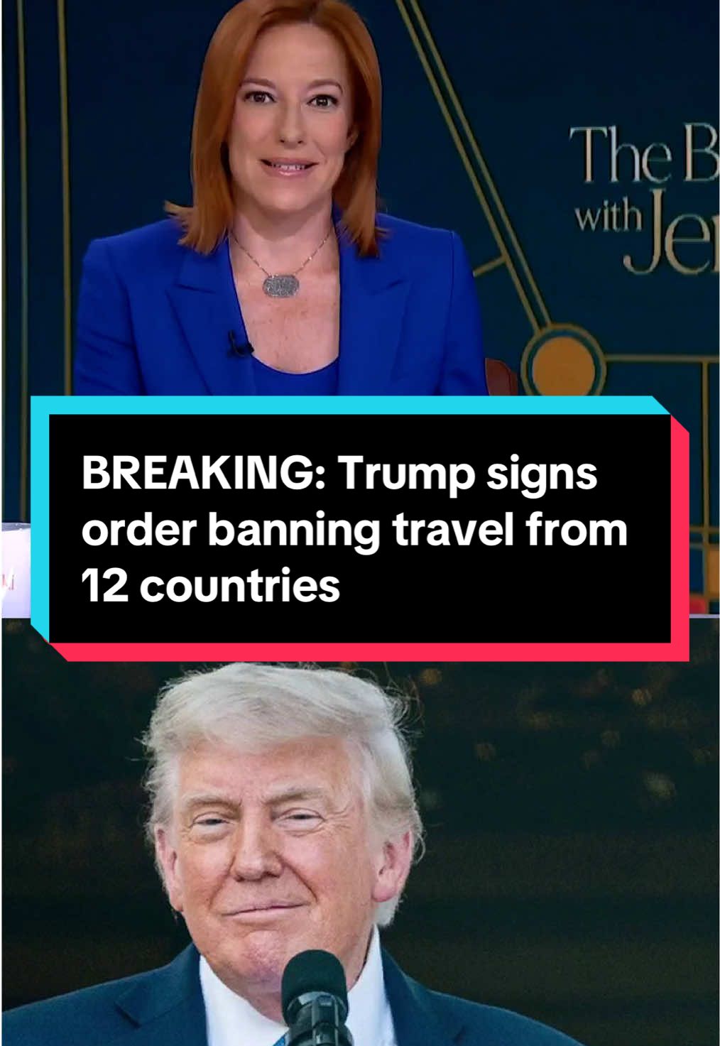 President Donald Trump signed a proclamation that bans nationals from a dozen countries, including Afghanistan, Haiti and the Republic of Congo, from entering the United States, framing the travel ban as necessary to fortify national security and building upon one of the most contentious policies of his first term. Trump banned nationals from 12 countries from entering the United States: Afghanistan, Burma, Chad, Republic of Congo, Equatorial Guinea, Eritrea, Haiti, Iran, Libya, Somalia, Sudan and Yemen. An additional seven countries came under partial travel restrictions, in which entrance into the country under several visa programs was suspended but an outright ban was not implemented: Burundi, Cuba, Laos, Sierra Leone, Togo, Turkmenistan and Venezuela. #travel #breakingnews #trump #politics 