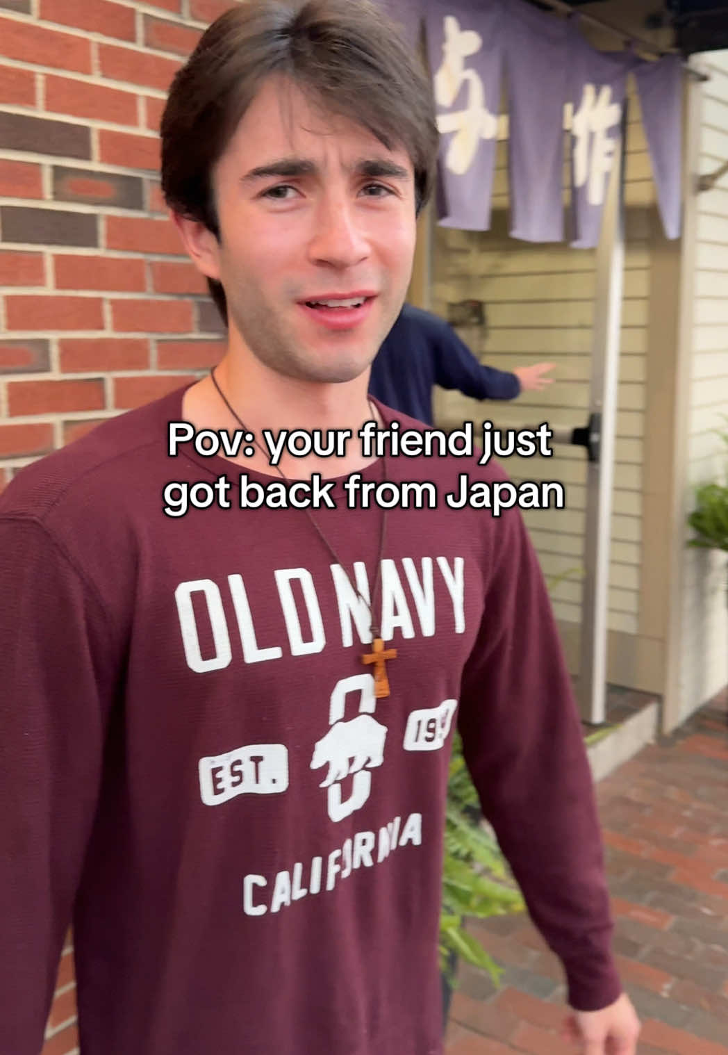 A white boy is never the same after tokyo… 