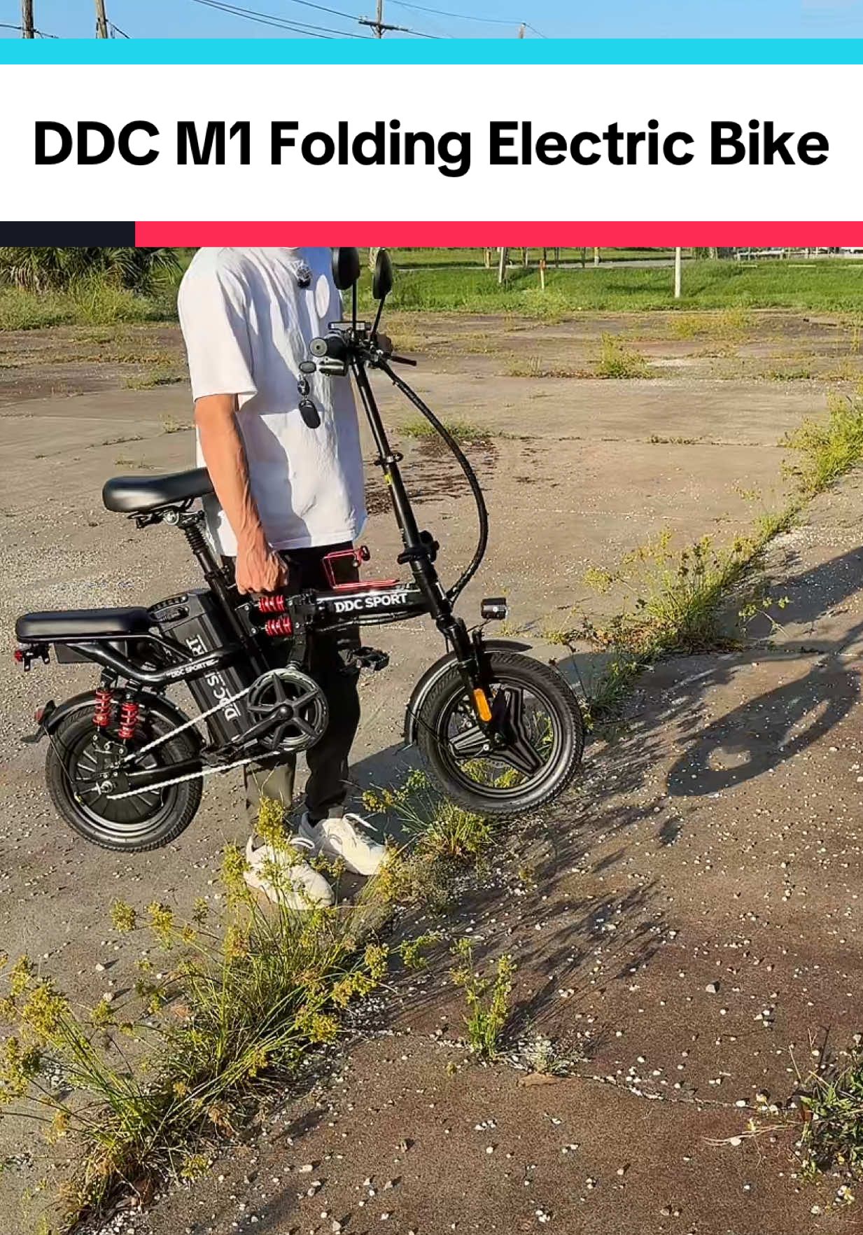 Folding e-bike  #ebike #foldingebike #electricbike #commuterlife 