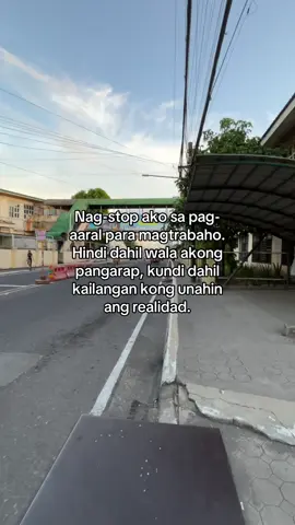 It’s hard to depend on others, so I’m trying to survive on my own even if I’m still just a kid.