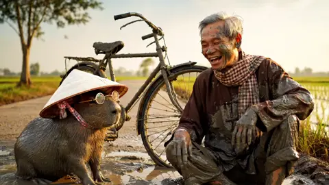 Xin lỗi chuột #capybara #xuhuong 