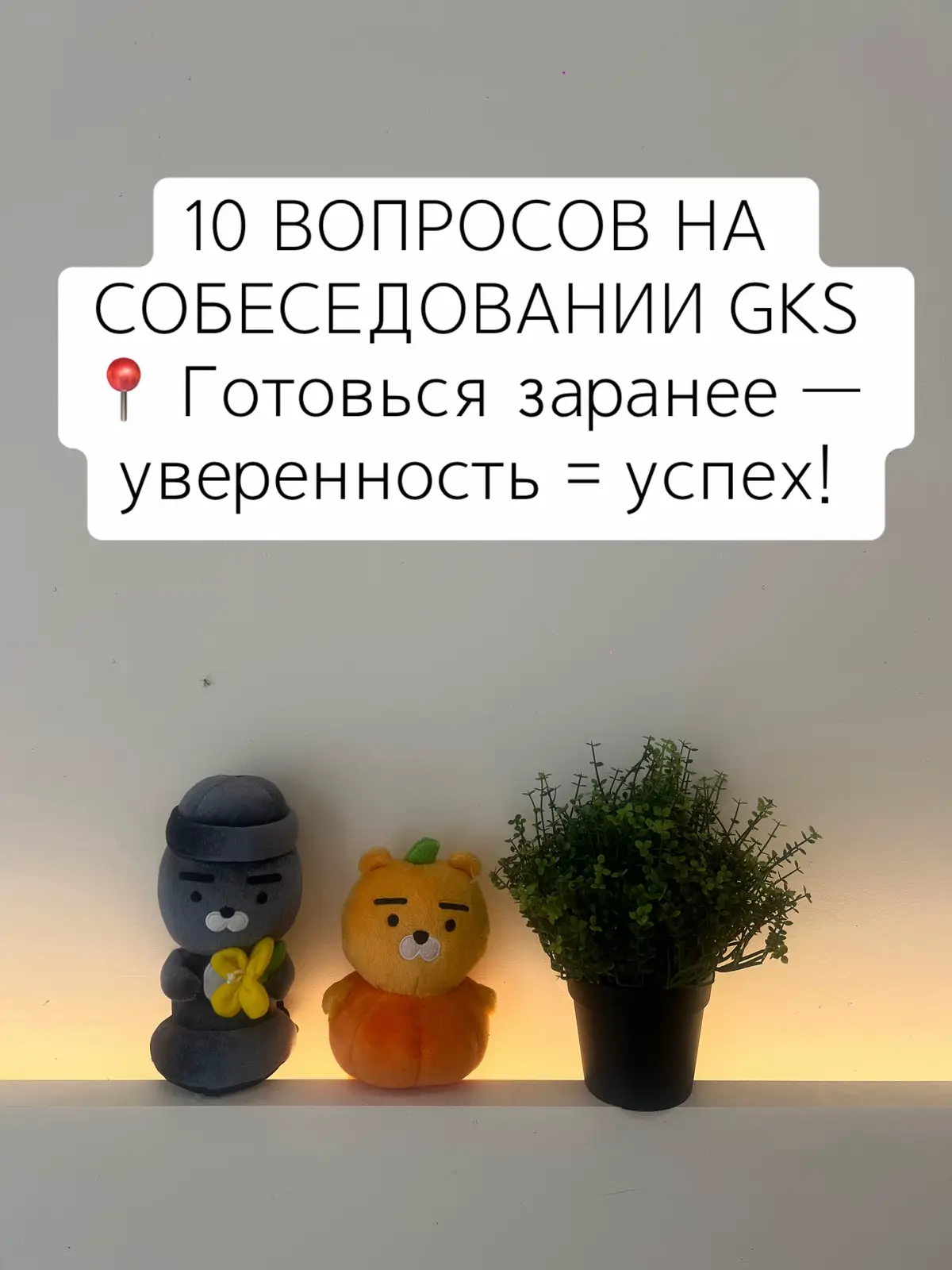 📚 Готовишься к собеседованию на GKS? Вот ТОП-10 вопросов, которые тебе точно зададут — проверь, знаешь ли ты, что отвечать! 🇰🇷 Поделилась вопросами, которые встречаются каждый год. 📌 Сохрани, чтобы не потерять перед важным днём! 💬 Пиши в комментариях, какой вопрос показался самым сложным — обсудим! #GKS #GKS2025 #StudyInKorea #GKSInterview #GlobalKoreaScholarship #СтипендияКорея #УчебаВКорее #koreanscholarship #gksopasovet